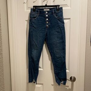 Dark Denim A&F 29 Short